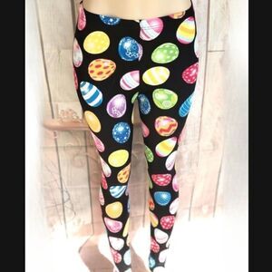 Easter Eggs Adult Leggings…
